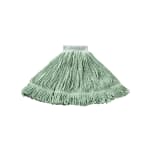 Rubbermaid 20 Ounce Super Stitch, Blend Wet Mop, 5 Inch Headband, Green with White Headband